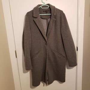 ZARA TRF GREY COAT